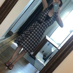 All saints sink plaid dress